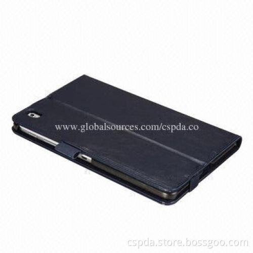 PU Tablet PC Cases for Samsung Galaxy Tab Pro 8.4-inch with Business Card and Bank Card Slots